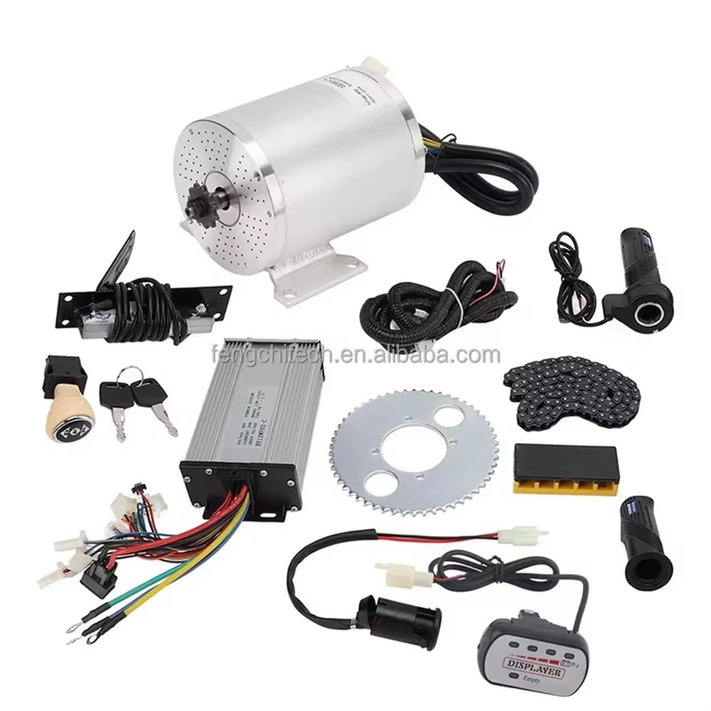 Ebike Conversion Kit 72V 3000W - 72V 3000W Elektrischer Bürstenloser Gleichstrommotor 6500RPM