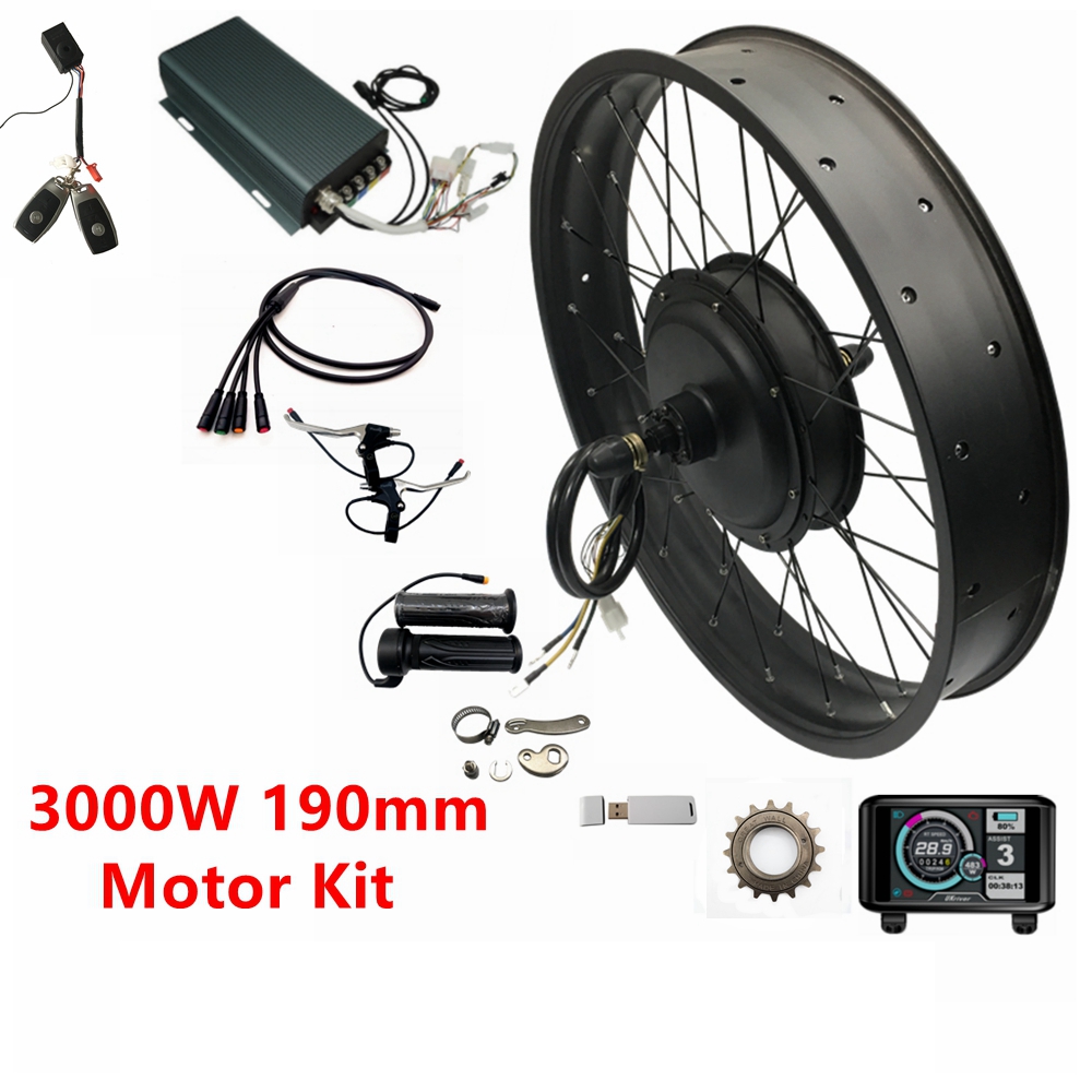 NBP 20/24/26x4.0 48-72V 3000W  – Ebike Conversion Kit 72V 3000W Bewertung und Preis