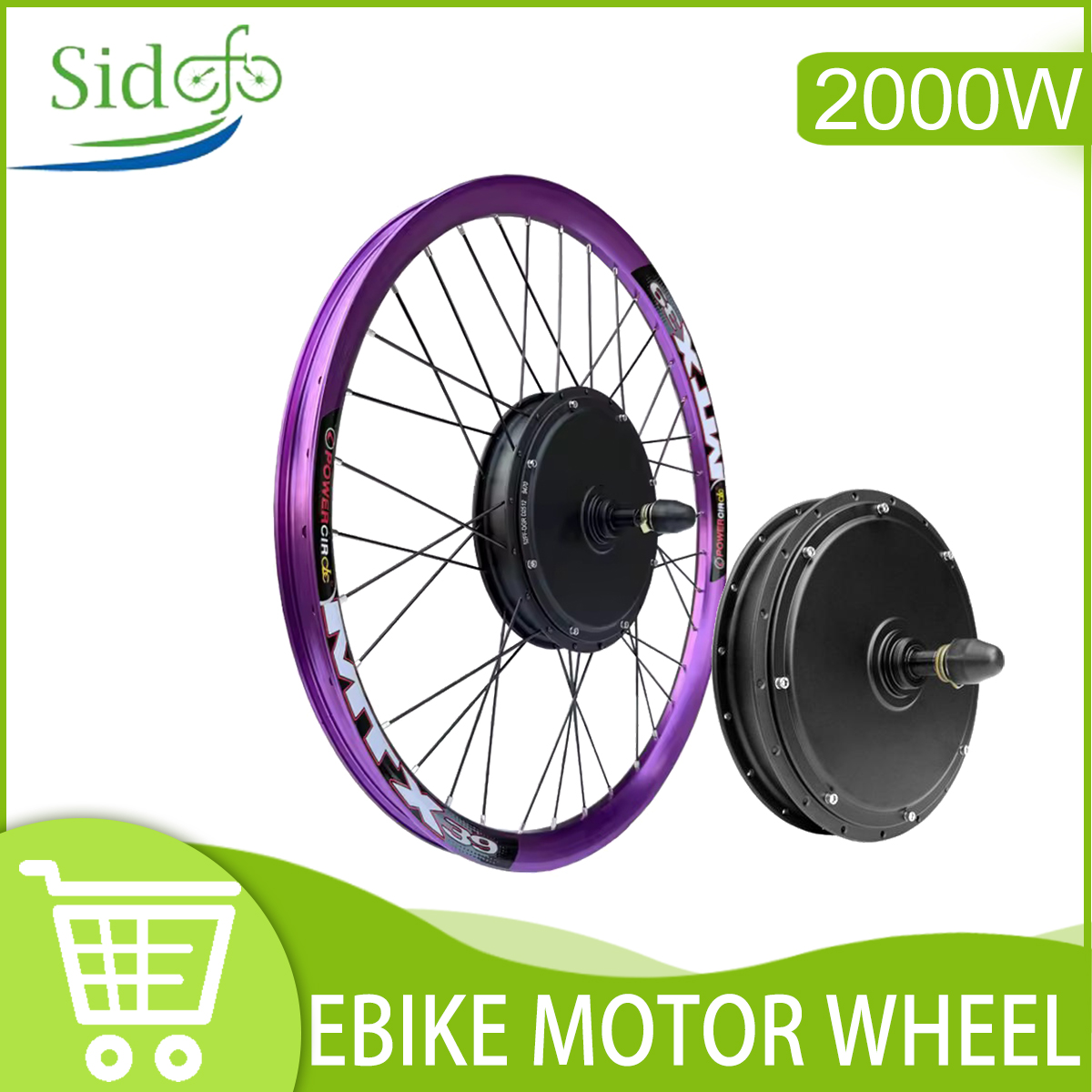 MTX39 48V52V 2000W Elektrofahr – 72V 5000W Hub Motor Kit Bewertung und Preis
