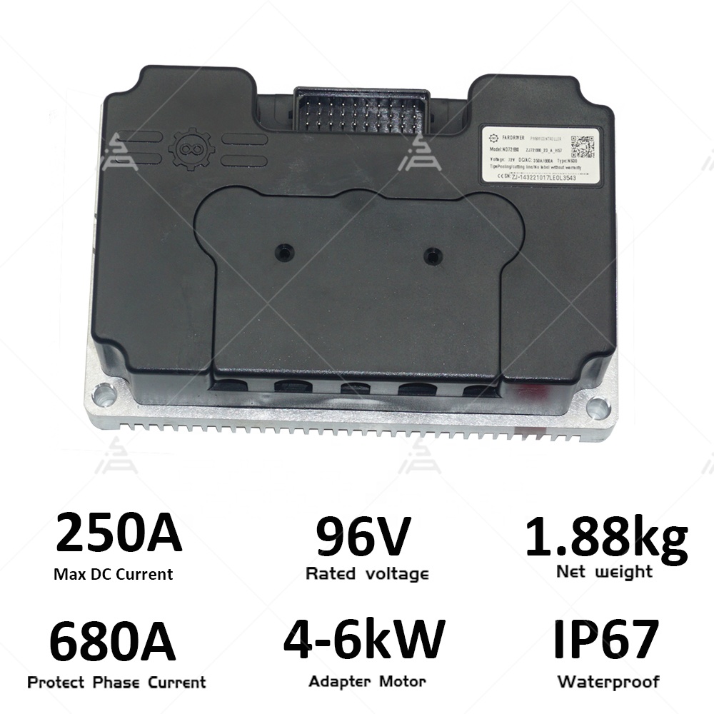 Premium-Qualität Nd96680 Fardr – Programmable Bldc Motor Controller 96V Bewertung und Preis