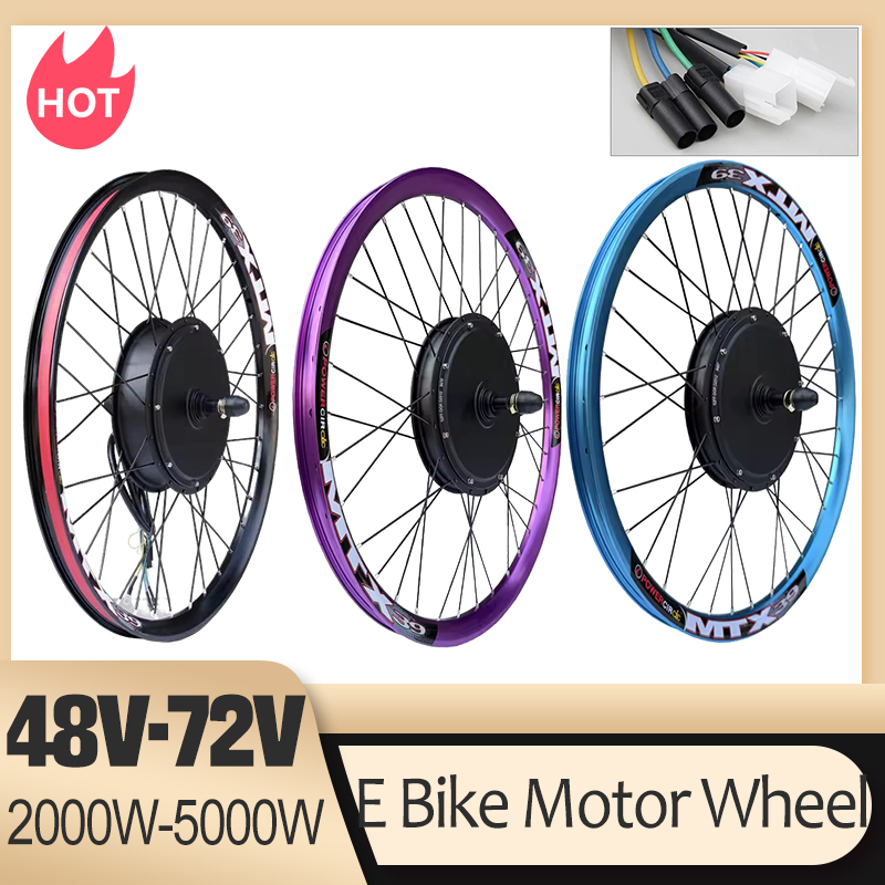 48V 2000W E-Bike Umbausatzteil – 72V 5000W Hub Motor Kit Bewertung und Preis
